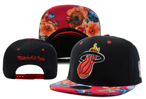 Miami Heat Snapback Hat XDF 3